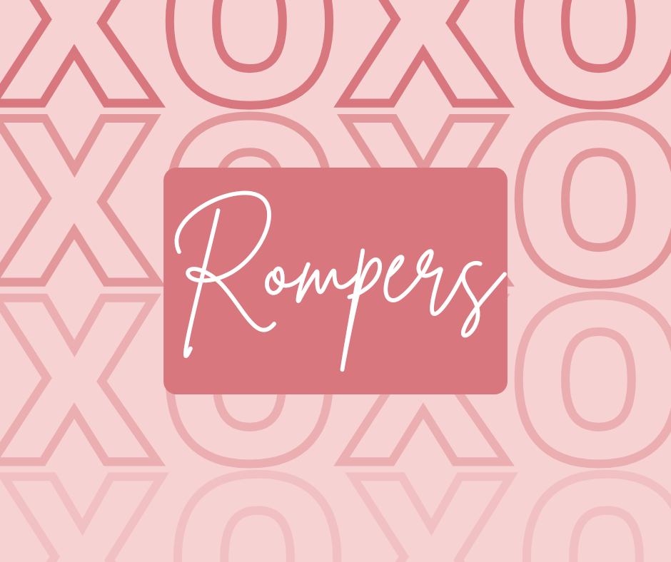 Preorder - Rompers