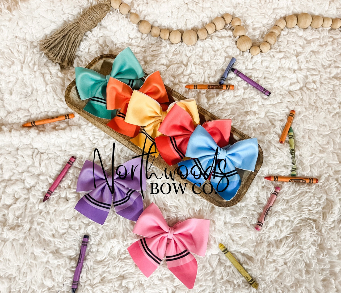 Crayon Bows