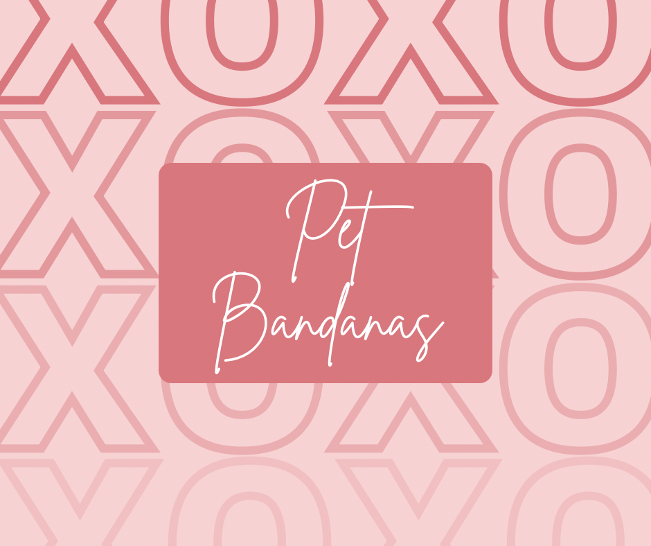 Preorder - Pet Bandanas