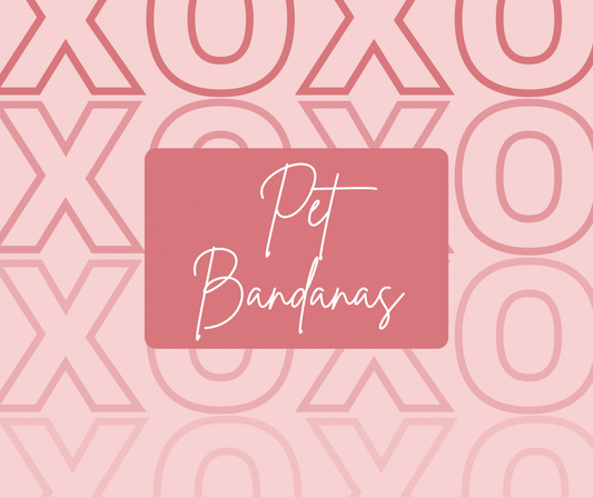 Preorder - Pet Bandanas