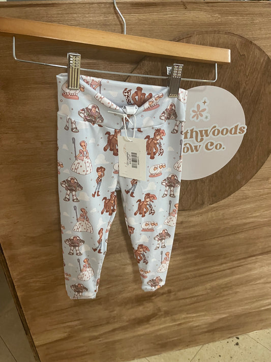 2T Toy Friends Leggings