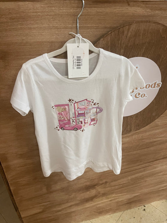 3T Pink Doll Graphic Tee