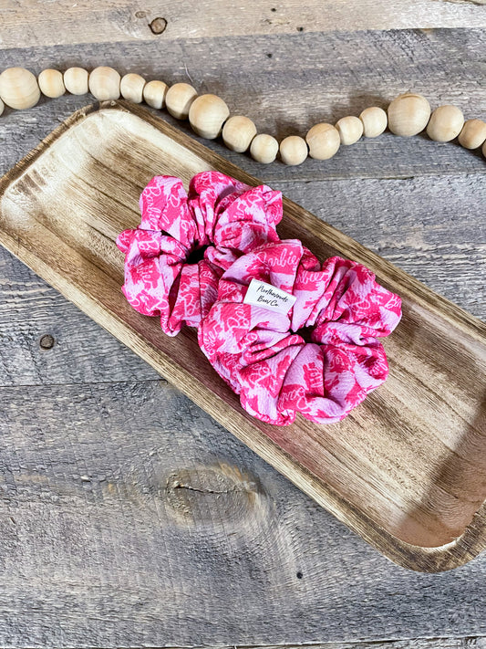 Pink Doll Scrunchie