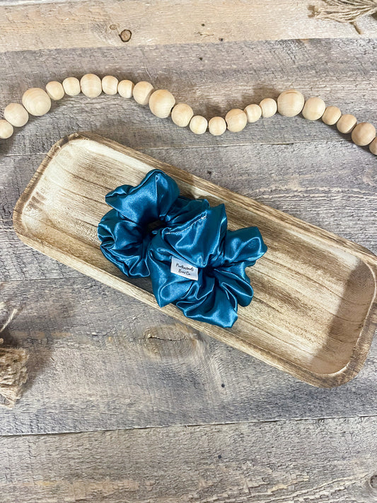 Teal Scrunchie